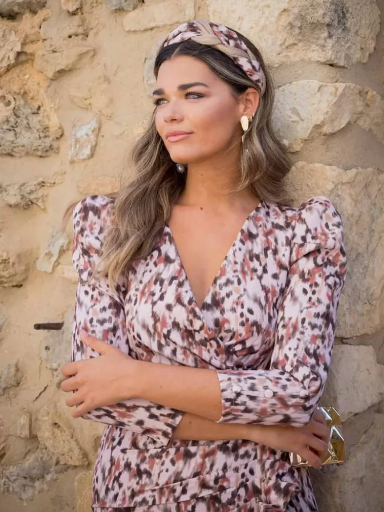 Mariquita Trasquilá Bandeaux^BANDEAUX TRENZA VELA RosaPastel