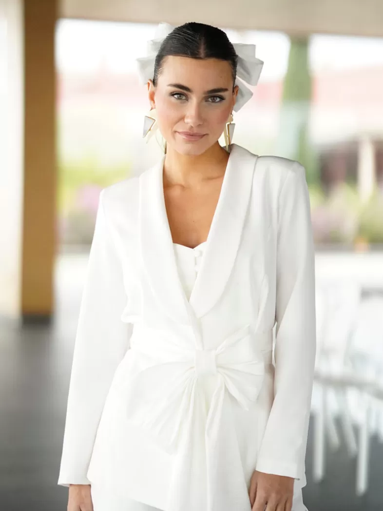 Mariquita Trasquilá Robes D`invités À La Communion | Robes De Mariée^COSTUME MIRABRAS Blanc