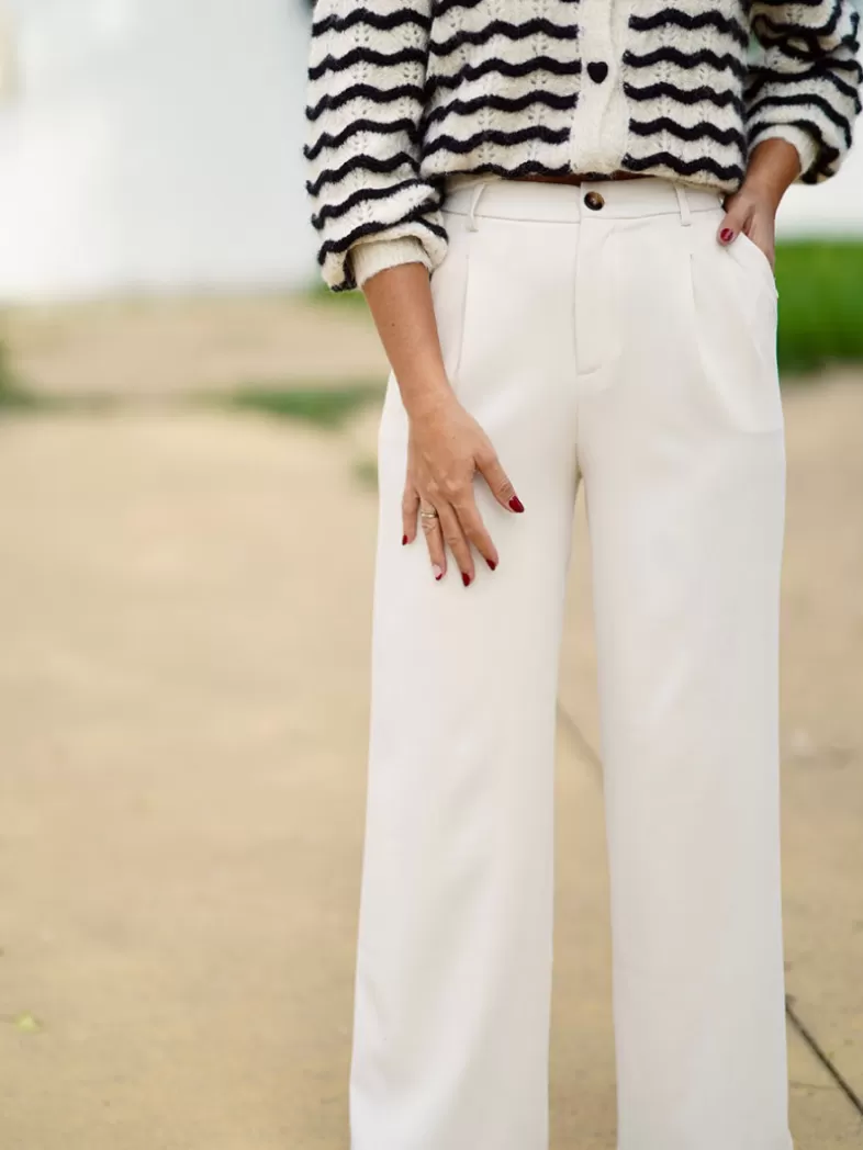 Mariquita Trasquilá Style De Rue^PANTALON CLASICO BEIGE Blanccassé