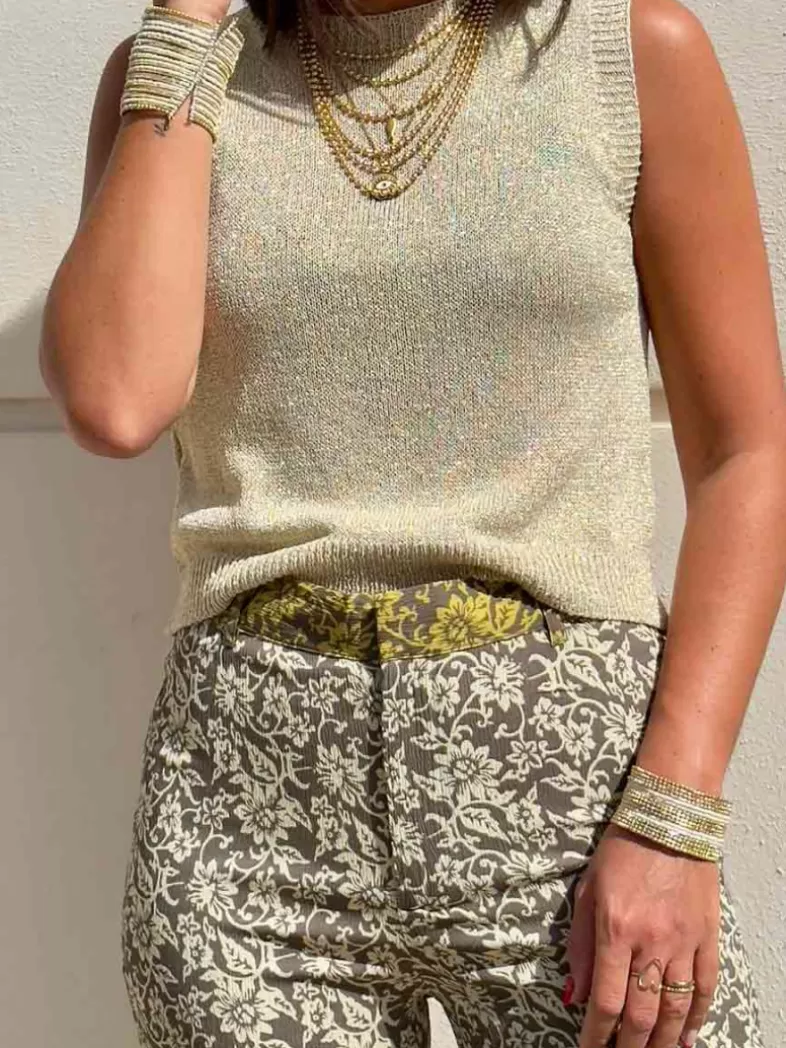 Mariquita Trasquilá Style De Rue | Pantalon^PANTALON ESTAMPADO FLORAL VerdeCaqui